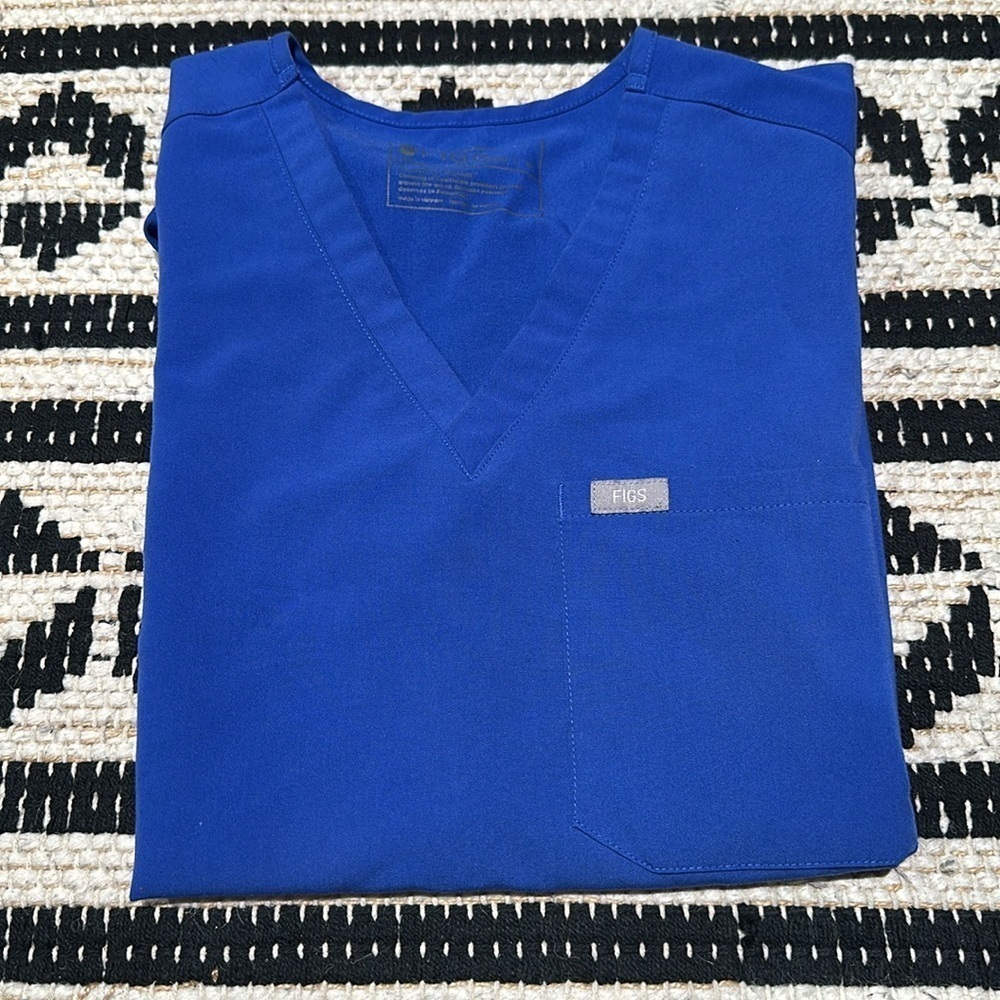 Figs denim blue set - Picture 5 of 9